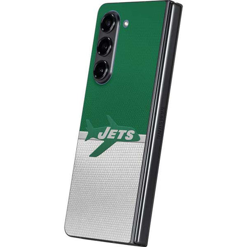 NFL New York Jets Vintage Galaxy Z Fold5 5G Skin